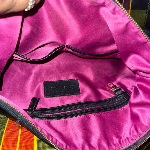 Cole Haan Black Pebble Leather Hand/Shoulder Bag - Picture 11 of 14